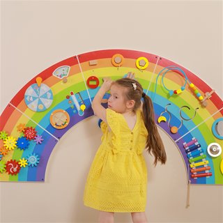 Wall activity panel - rainbow